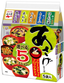 Nagatanien 5 Kinds of Freeze- Dried Miso Soup