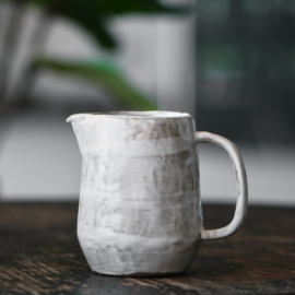 せいかつ Nippon Toki Handmade Coffee Cup Tedzukuri Kohi Kappu White (shiro 300ml)