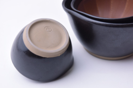Suri Bowl Black Medium 15,5 x 14,5 x 8,5 cm
