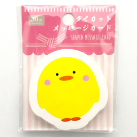 せいかつ Cute Cartoon Note Card DIY Shaped Gift Message Card (Type 1) 30pcs 7*7 cm