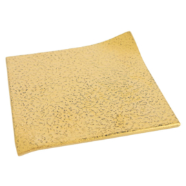 Cast Iron Incense Holder, Iwachu, Orizuru, Golden