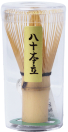 Brosse à thé matcha en bambou Ø6 cm | H11 cm