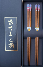 Chopsticks Daruma wood 2 Pairs