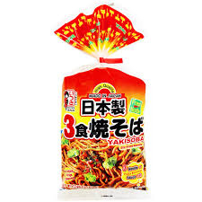 Yakisoba Roergebakken Noedels met Saus 3 porties 510g