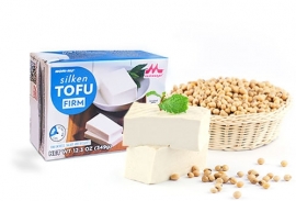 Mori-nu Milk Tofu in Long Life Pack Blue / Firm 307g