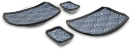 Edo Timeless Waves Japan Sushi Set  24x14cm | H3 cm