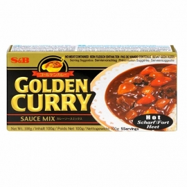 GOLDEN CURRY HOT 240G S&B