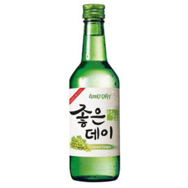 Good Day Soju Green Grape 12.5% 350ml