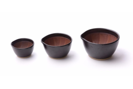 Suri Grinding Bowl Black Small 12 x 11 x 6,5 cm