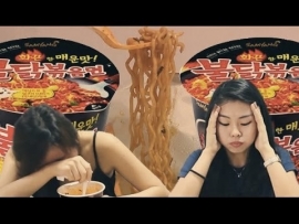 Korean Nuclear Fire Noodle Hot chicken Cup noodles 70g