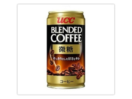 UCC Blended Coffee less sugar