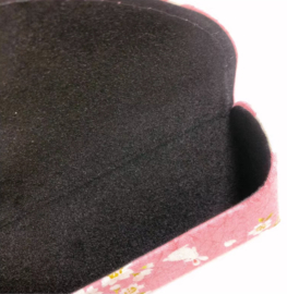 せいかつ Japanese Sakura Rabbit Magnetic Sunglasses Protective Case Pink 16*6*3cm