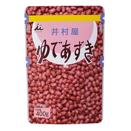 Imuraya Yude Azuki Pouch Japanese Red Beans 400g