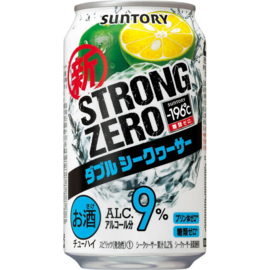 -196℃ STRONG ZERO Double Lime Shikuwasa  9% 350ml