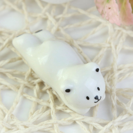 せいかつ Japanese Chopstick Holder ( White Bear 4ps）