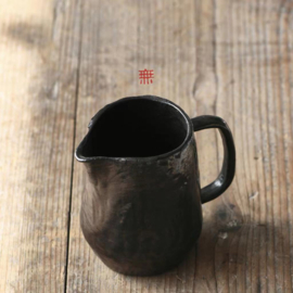 せいかつ Nippon Toki Handmade Coffee Cup Tedzukuri Kohi Kappu Black (kuro 300ml)