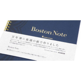 Maruman Boston Note Notebook A5 Gelinieerd 65 Pagina's