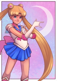 Sailor Moon A Postkaart