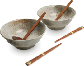 Japanse kom Yukishino Dessert  SET Ø22 cm | H9 cm