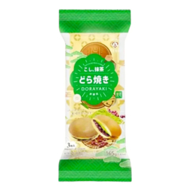 Tokimeki Dorayaki Red Bean Matcha 165g 3pcs