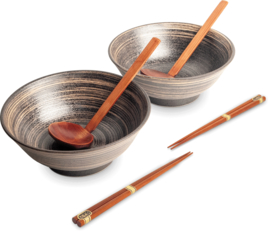 Ramen Bowl Earth SET Ø22 cm | H9 cm