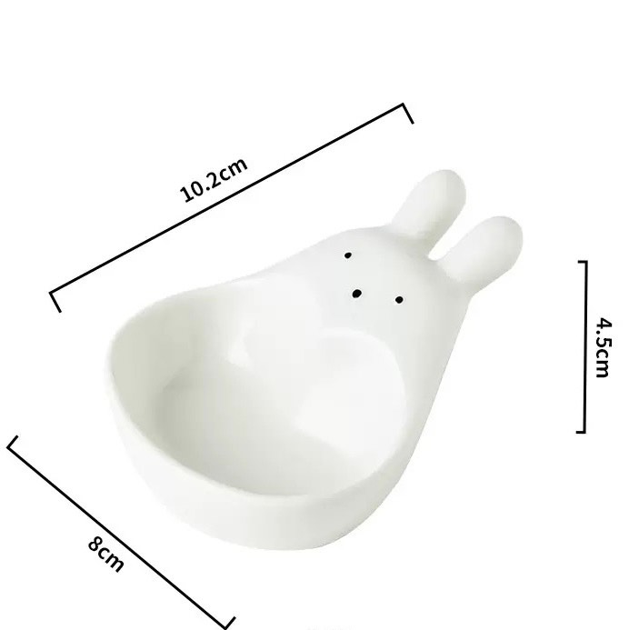 Saus schaaltje Rabbit 10,2 x 8cm | H4,5cm