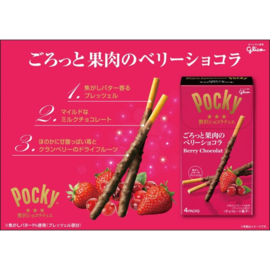 Pocky Berry Chocolate