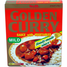 S&B Golden Vegetable Curry Mild 230G