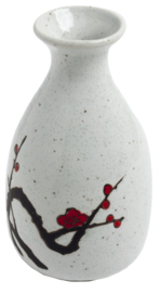 Sake fles Japanse pruimen bloesem