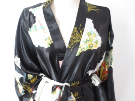 Japanse Kimono Lang Zwart