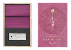 Oedo-Koh Incense Peony (60 stokjes)