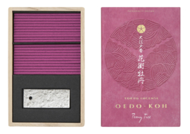 Oedo-Koh Incense Peony (60 sticks)
