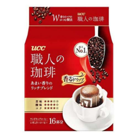 UCC Craftsman's Artisan Drip Coffee Mocha Blend 16 cups