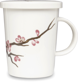 Theekop met filter - Sakura  Ø9,5 cm | H11 cm