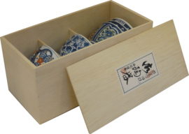 Traditional Japanese Imari Bowl set Ø12  x H7,5cm