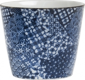 Nippon flower tea cup set Ø7,8 x 7cm