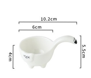 Saus schaaltje Cat 10,2 x 6cm | H5,5cm