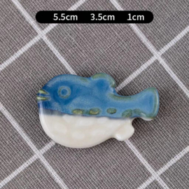 せいかつ Nippon Chopstick Holder Blow Fish 6pcs
