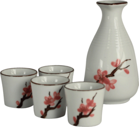 Sakura Sake set 5pcs