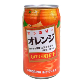 Sangaria Sukkirito Orange Juice Can 340g