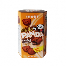 Hello Panda Double Chocolate biscuit 50g
