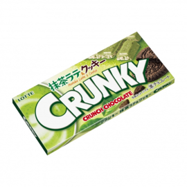 Lotte crunky matcha & cookie