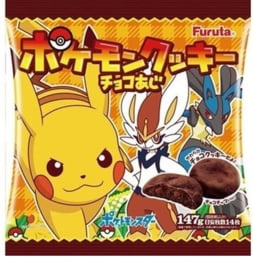Furuta Pokemon Chocolate Cookies 126g