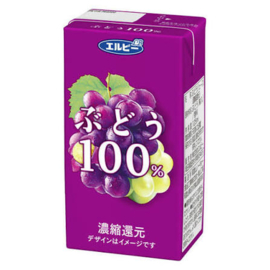 Budo 100% Kami Pack (100% Pure Grape Juice Carton)