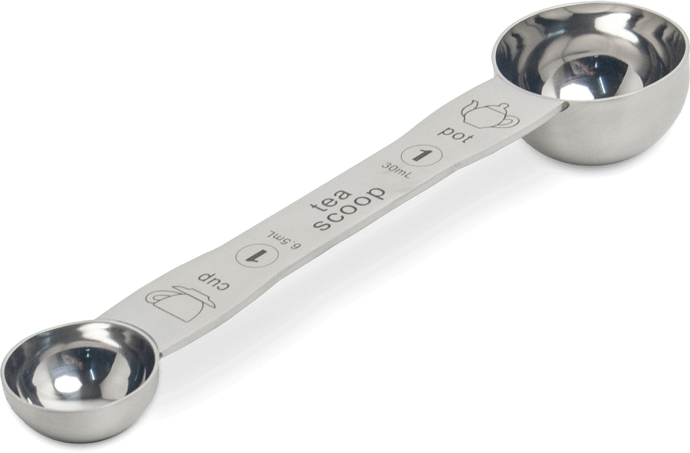 Double tea scoop (1 Cup & 1 Pot)