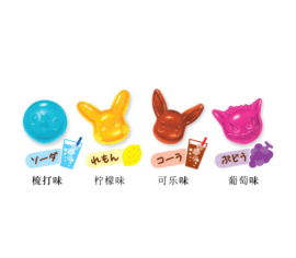 Pokemon Characters shaped Gummy Candy 80g