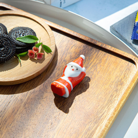 せいかつ Japanese Chopstick Holder ( Santa 3ps）