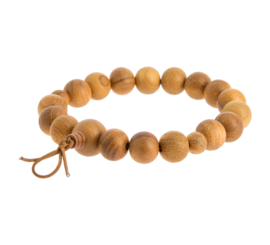 Nenju Japan wrist mala Keyaki Wood