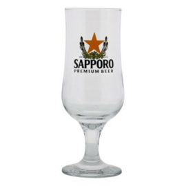 Sapporo beer glass