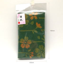 せいかつ Japanese Kaishi Letter Paper/ Creative Paper Beige 18pcs 14.5*17.5 cm